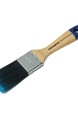 Populair Anza Diamond Aqua platte kwast 1,5 inch